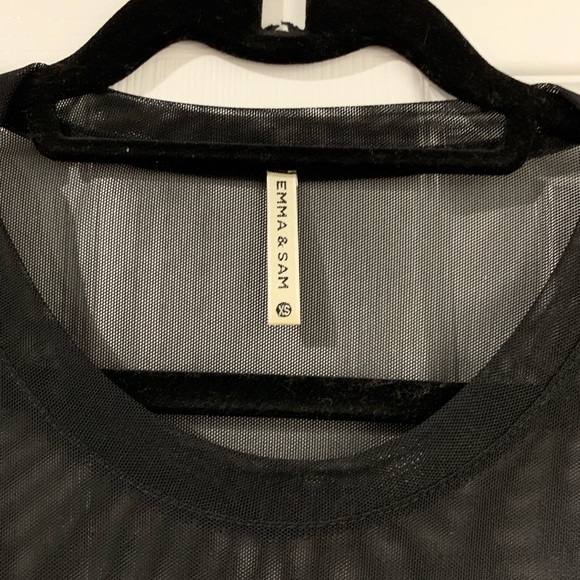 Mesh shirt w flannel patch - Picture 3 of 3